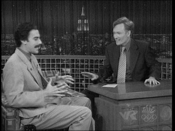 Borat and Conan