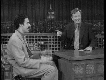 Borat and Conan