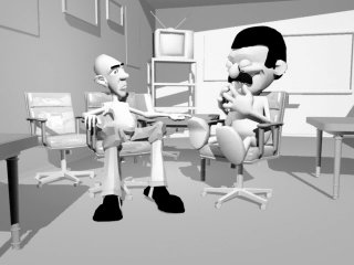 Borat cartoon